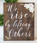 Lightweight Home Wooden Wall Plaques , Wood Wall Art Quotes Easy Maintenance