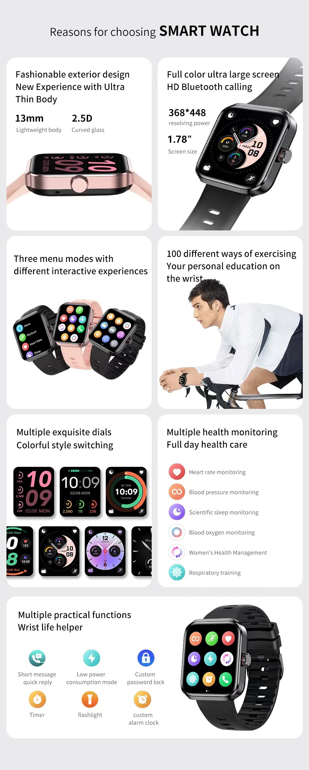 NX22 Sport Smart Watch Amoled Display Support GPS positioning Multiple sports modes
