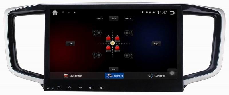 Ouchuangbo Android 4.4 Car Radio DVD Player For Honda Odyssey 2015 Support Wifi 3G GPS BT USB TV SWC
