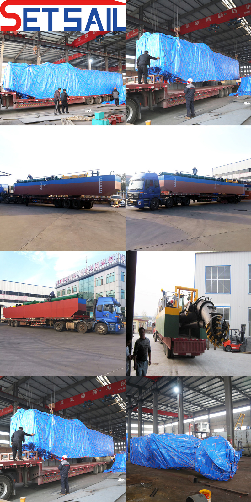 Cutter Suction Boat/Ship/Dredger for River/Lake/Canal/Sea/Port Dredging