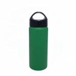 12oz / 17oz / 20oz / 25oz Stainless Steel Sports Bottle Wide Mouth With Loop Cap