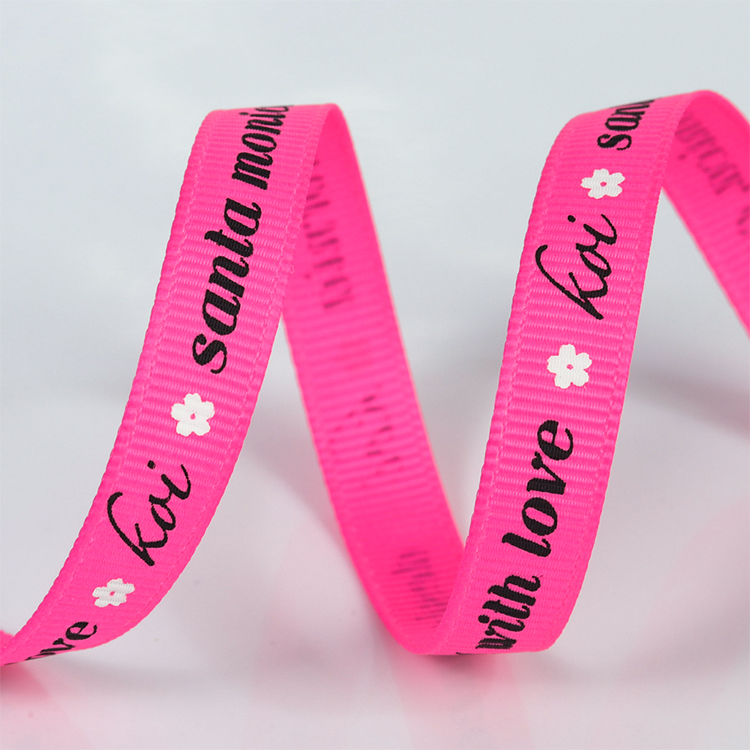 20mm Custom Ribbon Grosgrain Cartoon Roll