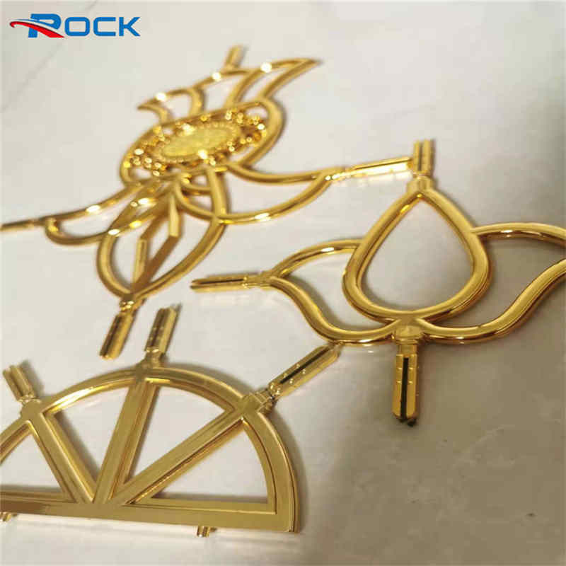 Arched Gold Windows Colonial Bars In Double Glazing Decorative Hardware