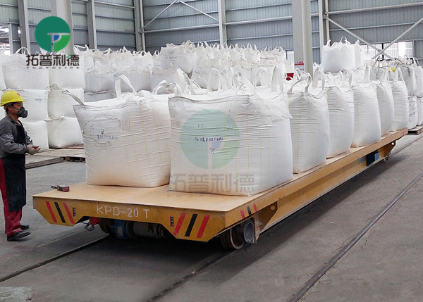 Quality Custom Industrial Heavy Duty Electric Powered Material Handling Transfer Cart for sale