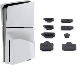 China Dust Plug For PS5 Slim Console Silicone Protector Game Console Accessories wholesale