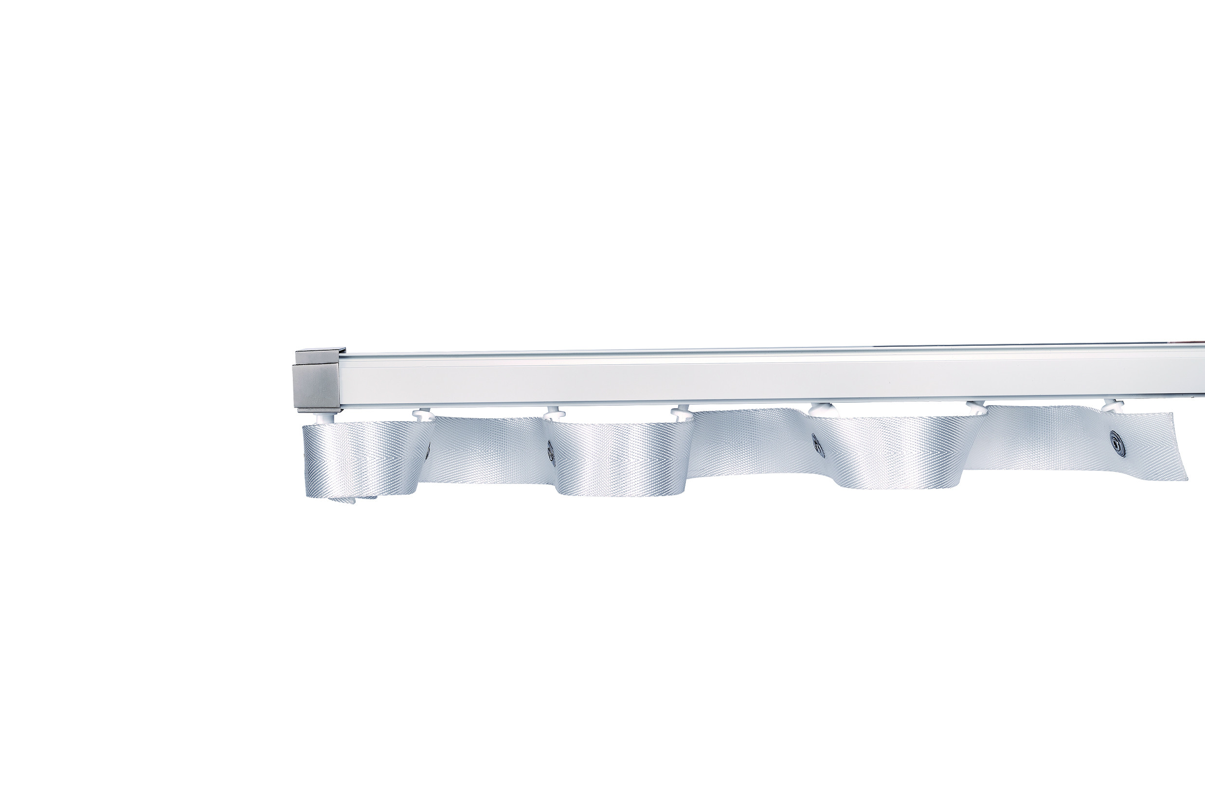 2mm Thickness 6.7meter Aluminum Curtain Track For Heavy Curtains