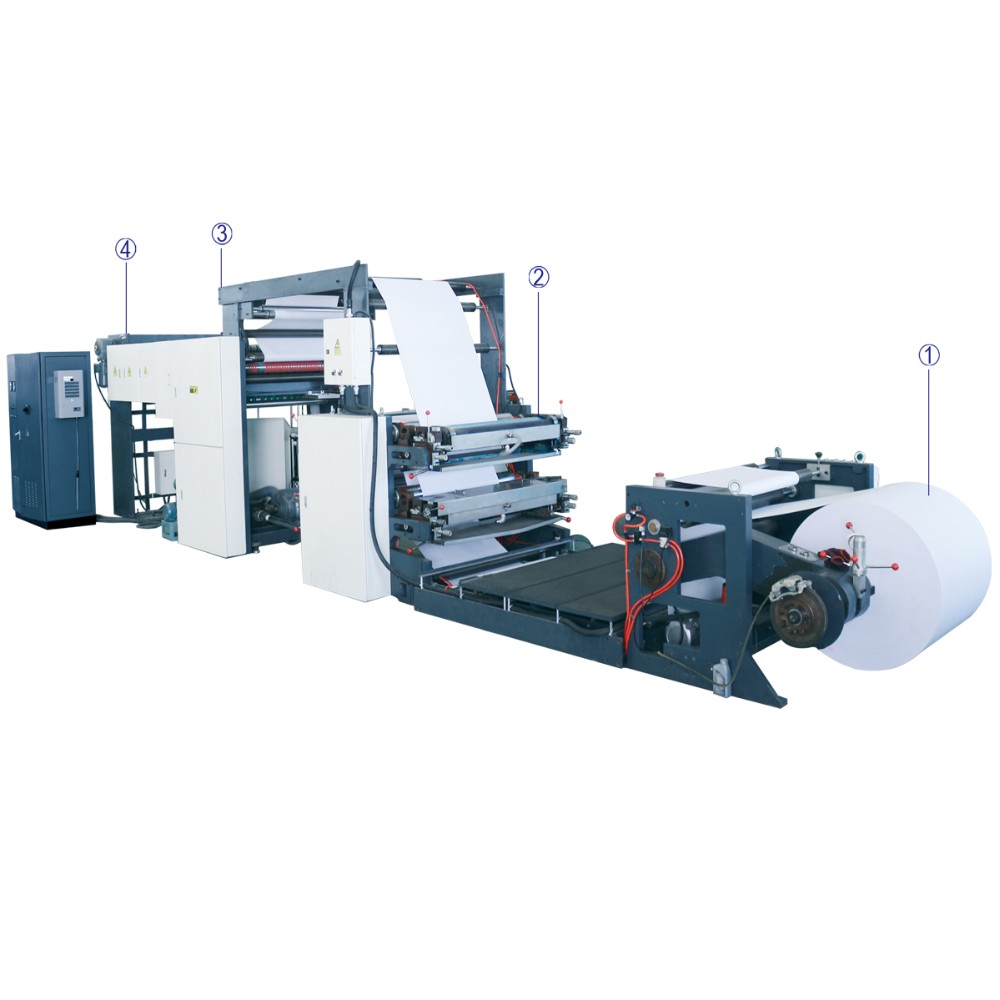 Fully Automatic Exercise Book Machine with Slitting Folding and Cutting Functions