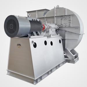 China 5.5-1500kw Induced Draft Blower Backward Curved Blade 1450-2900rpm Speed wholesale