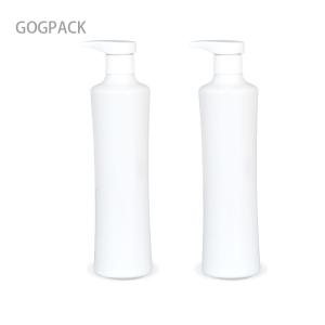 China 350ml Square HDPE Plastic Shampoo Container Body Lotion Pump Bottle 24/410 Neck wholesale