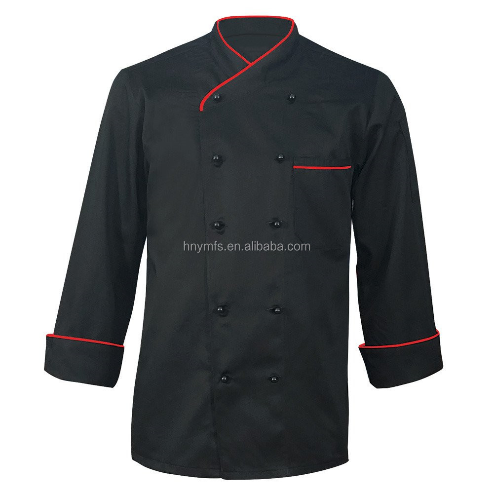 Custom Design New Products Restaurant Hotel Kitchen Chef Cook Uniform Manufacturer