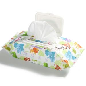 China 45gsm Pearl Spunlance Nonwoven Disposable Wet Wipes Decrease Bacteria Formula wholesale