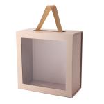 Custom Logo Folding Gift Box With Ribbon Wholesale Kraft Box Packaging Ribbon