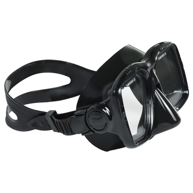 Adult PVC Swimming Snorkel Mask For Glasses Wearers Scuba Diving
