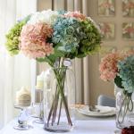 Wholesale High Quality Wedding Decorative Clear Glass Vase