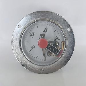 China NPT Plastic Electric Contact Pressure Gauges Flange 400 Bar Manometer wholesale