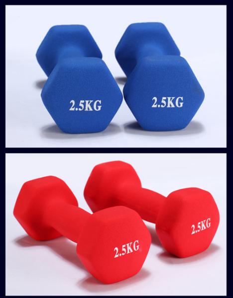colorful 2lb 3lb 4lb 5lb 6lb 8lb 10lb women Vinyl Coated Dipped Dumbbells