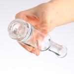 Clear Glass Collar Top Selling Wine Organic Bottle for Clients' Specific
