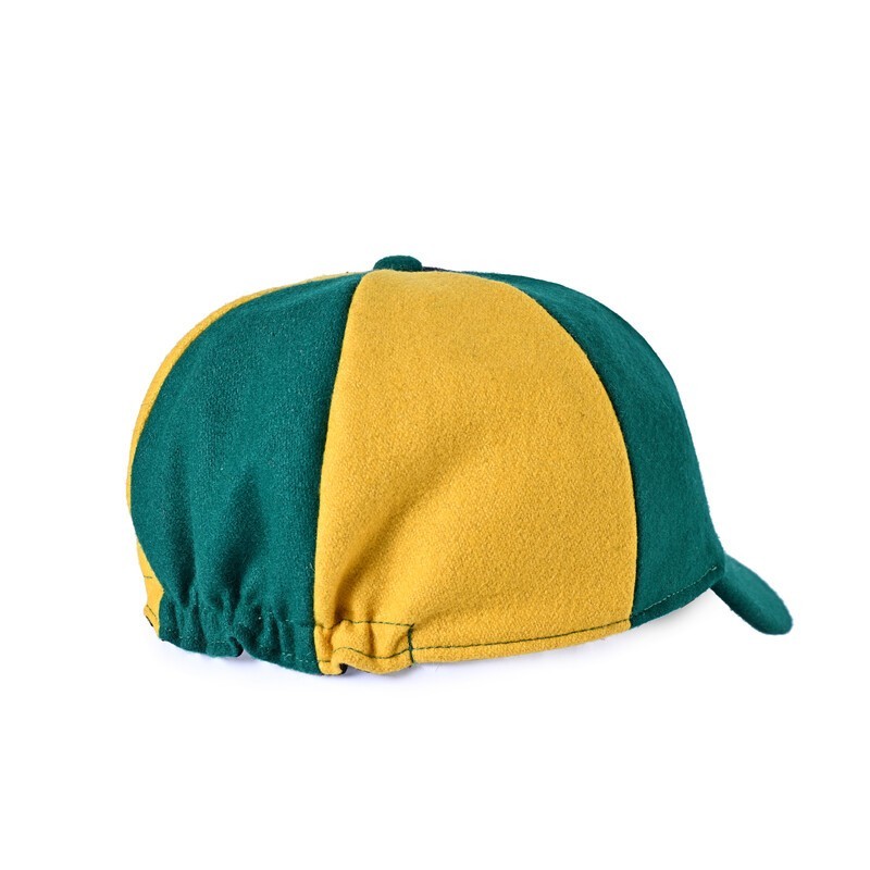 Wool 8 Panel Baggy Green Cricket Cap With Custom Logo