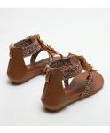 BS154 Slope heel sandals women summer European and American new fashion Flip
