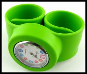 China Fashion Kids Silicone Slap Watch wholesale