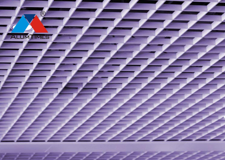 Corrosion Resistant Aluminum Suspended Ceiling Grid For Shopping Center OEM