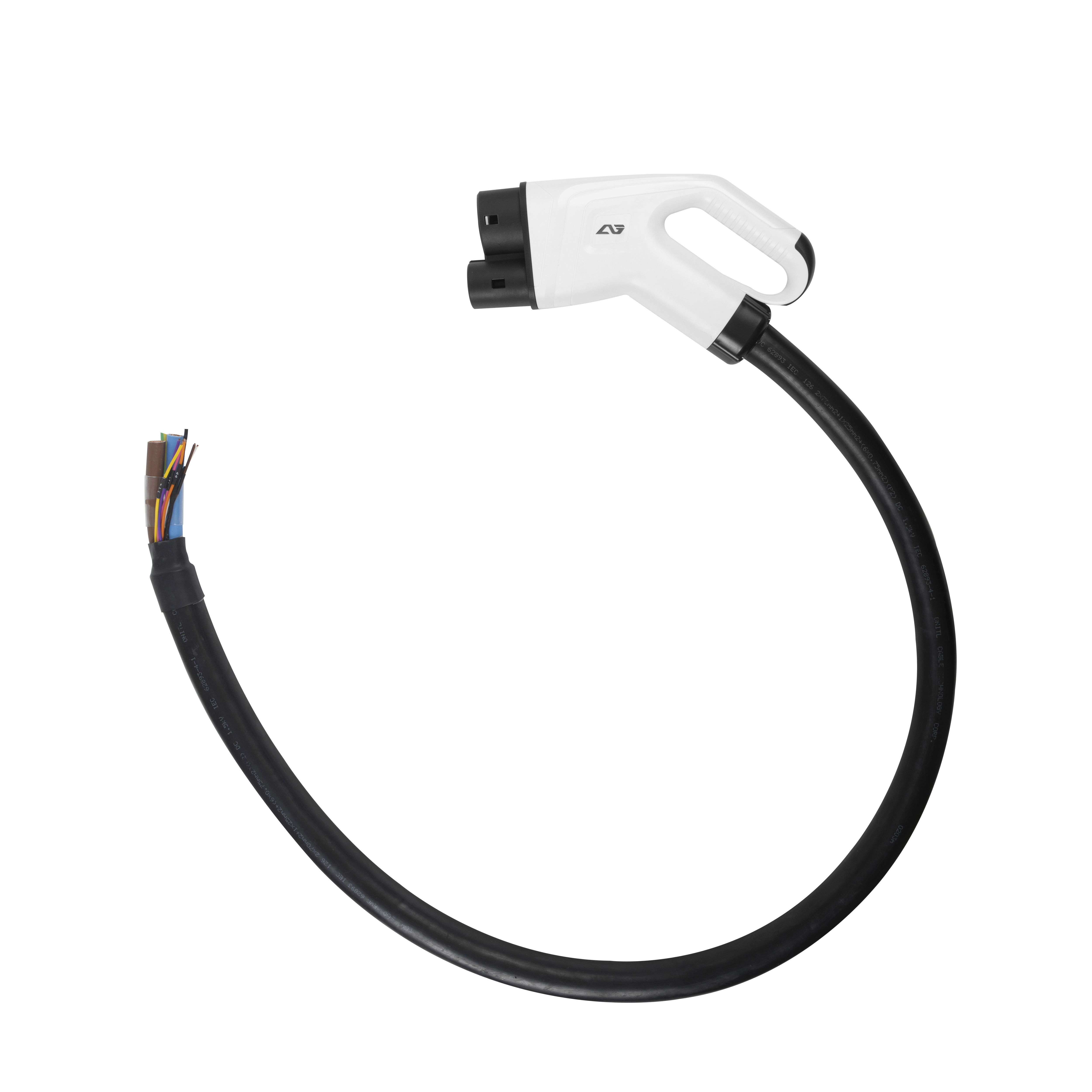 OEM EU DC Charging Pile Silicone Rubber TPE TPU CCS2 Plug