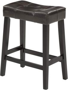 China Optional Colour Padded Kitchen Stools , Padded Saddle Counter Stools Modern wholesale