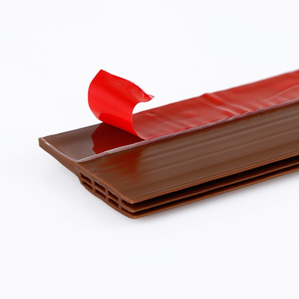 Black Silicone Door Weather Stripping Door Draft Stopper with Material Sample 5-7days