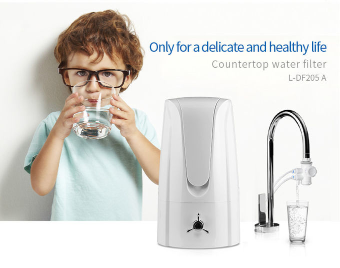 Countertop Alkaline Water Filter , Portable Water Purifier Machine No Electricity