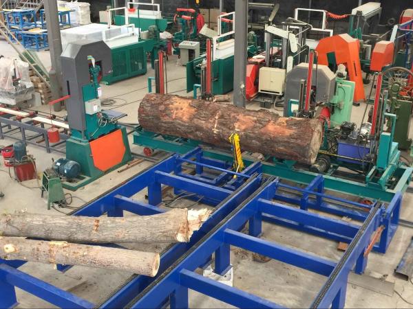 Wood Cutting Vertical Band Saw with Hydraulic Log Carriage for sale
