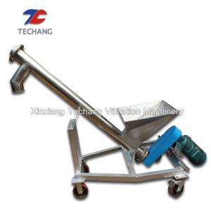 China Carbon Steel Inclined Screw Feeder , Automatic Screw Feeder Machine wholesale