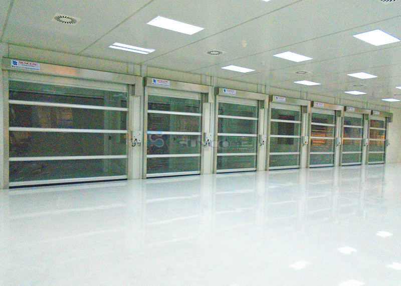 Industrial High Performance High Speed PVC Door Large Size for Indoor Use