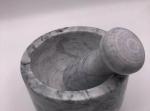 Anti Slip Scratch Resistant Bottom Stone Mortar And Pestle