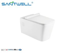 China Bathroom Washdown Wall Mounted Toilet Single Piece With P Trap 180mm wholesale