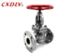 China Carbon Steel Flanged Globe Valve Stainless Steel CF8 / CF8M Dn80 wholesale
