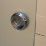 Hotel Sliding Tempered Glass Door Hanging Glass Barn Door