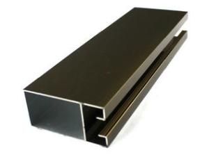 China High Gloss Champagne Anodized Aluminium Profiles wholesale