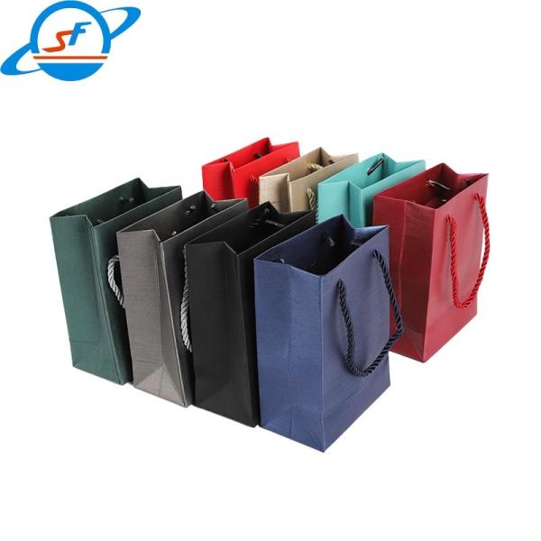 New Custom Print Logo Gift High Quality Paper Bags Luxury Paper Shopping Bag