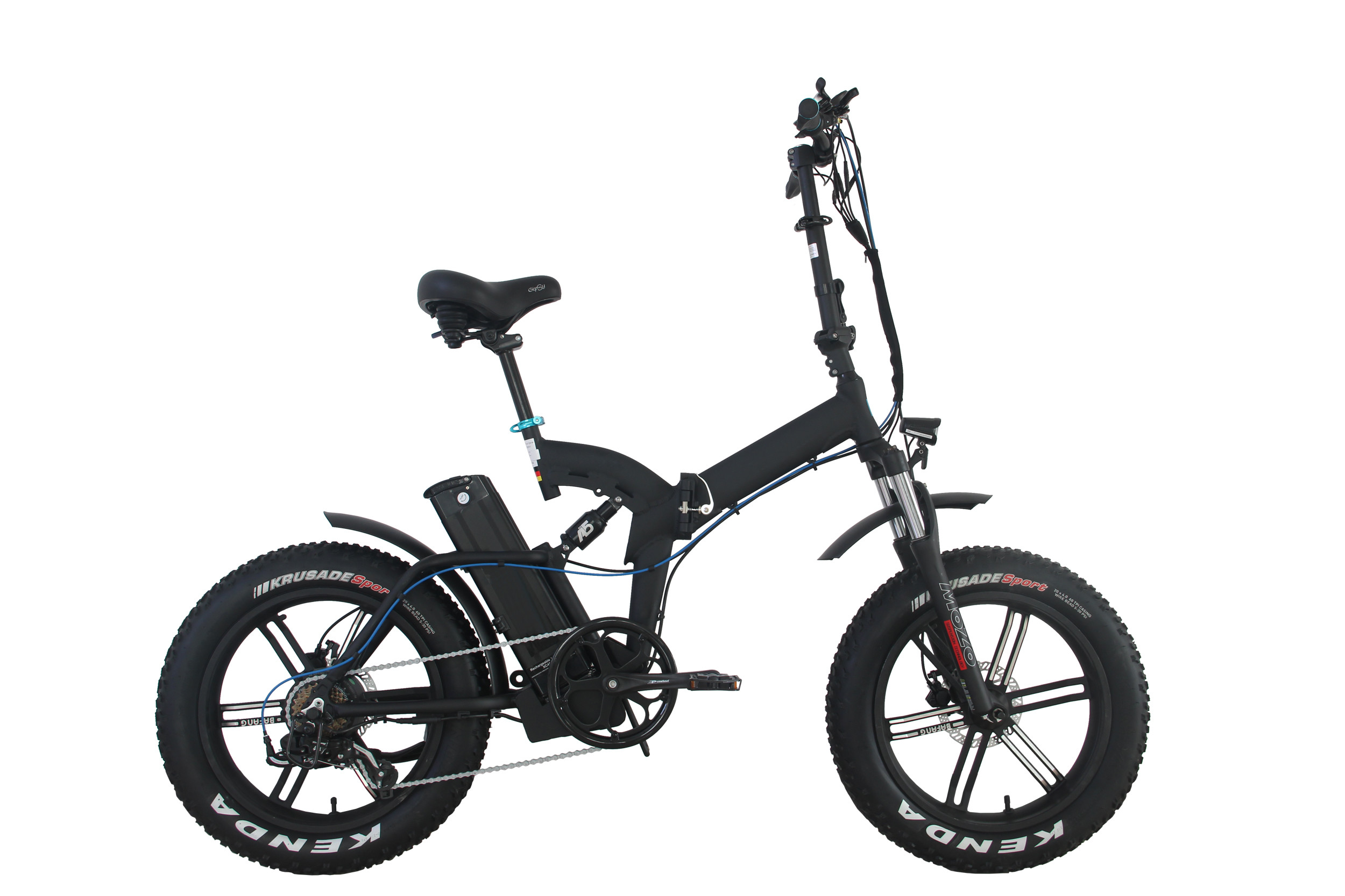20inch Pedal Assist Electric Bike With 36V 10.4ah Lithium Battery