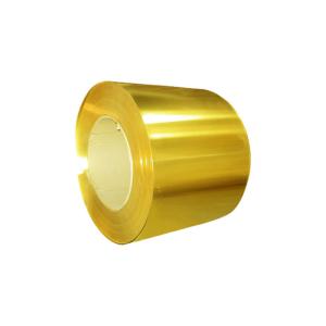 China 3mm-12mm Thickness Insulated Copper Strip Brass Copper Stripes Customized Width wholesale