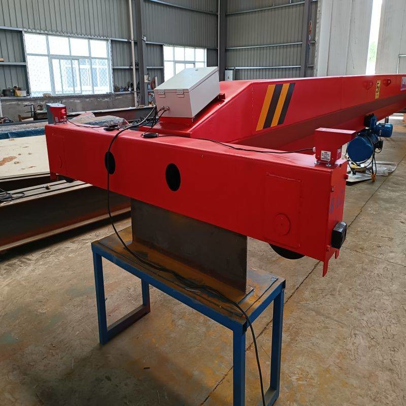 Strength Steel Monorail 10 Ton Overhead Crane Remote Control And Pendent Control