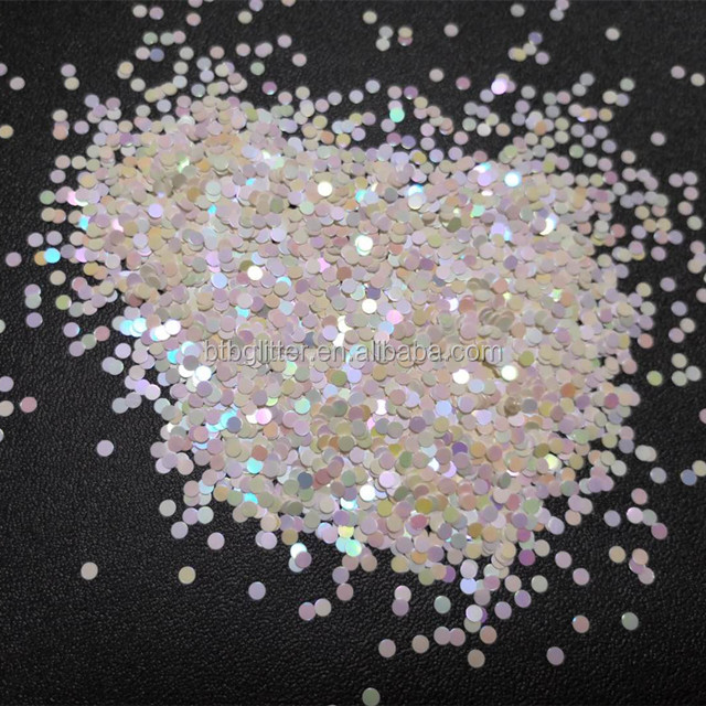 Holographic White Glitter Mixed Chunky Glitter Bulk Polyester Pet Glitter Die Cutting Printing OEM/ODM Yes. We Provide OEM