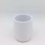 Eco Friendly Cement Bathroom Accessories Pure White Complete Bathroom Sets 6pcs