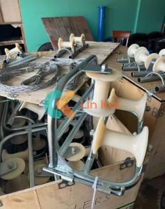 China 10kN Rated Load MC Underground Cable Roller wholesale