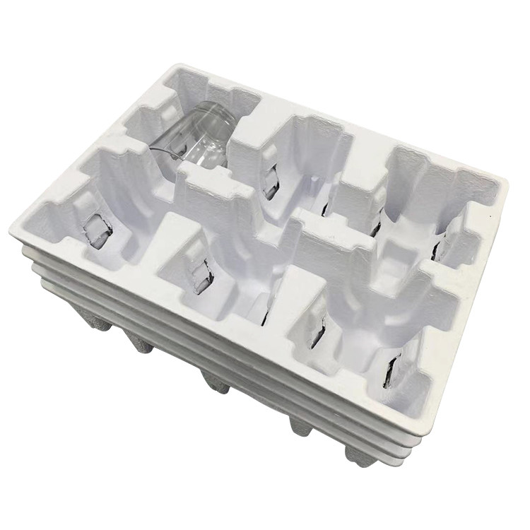 Antistatic Recycled Paper Tray Dry Press Biodegradable Packaging Paper