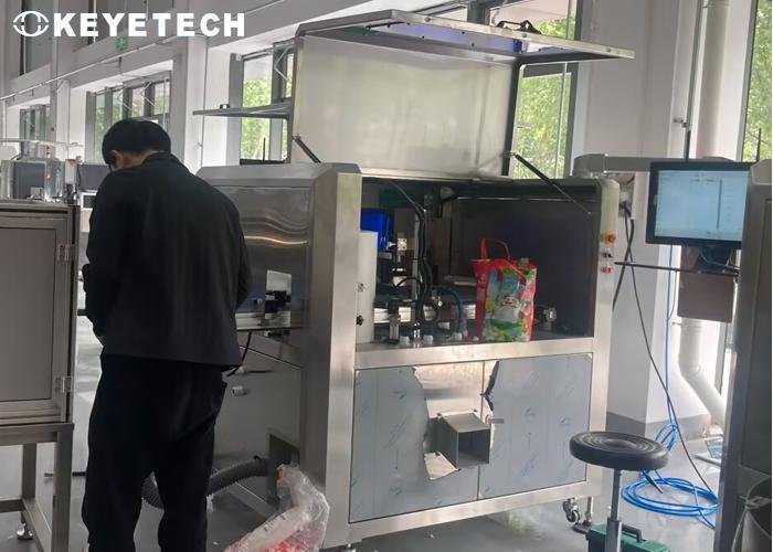 6 Cameras LED High Speed Inspection Systems For Water Bottle Cap Nut