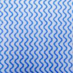 30cm Blue Wave Printed Spunlace Nonwoven For Food Service