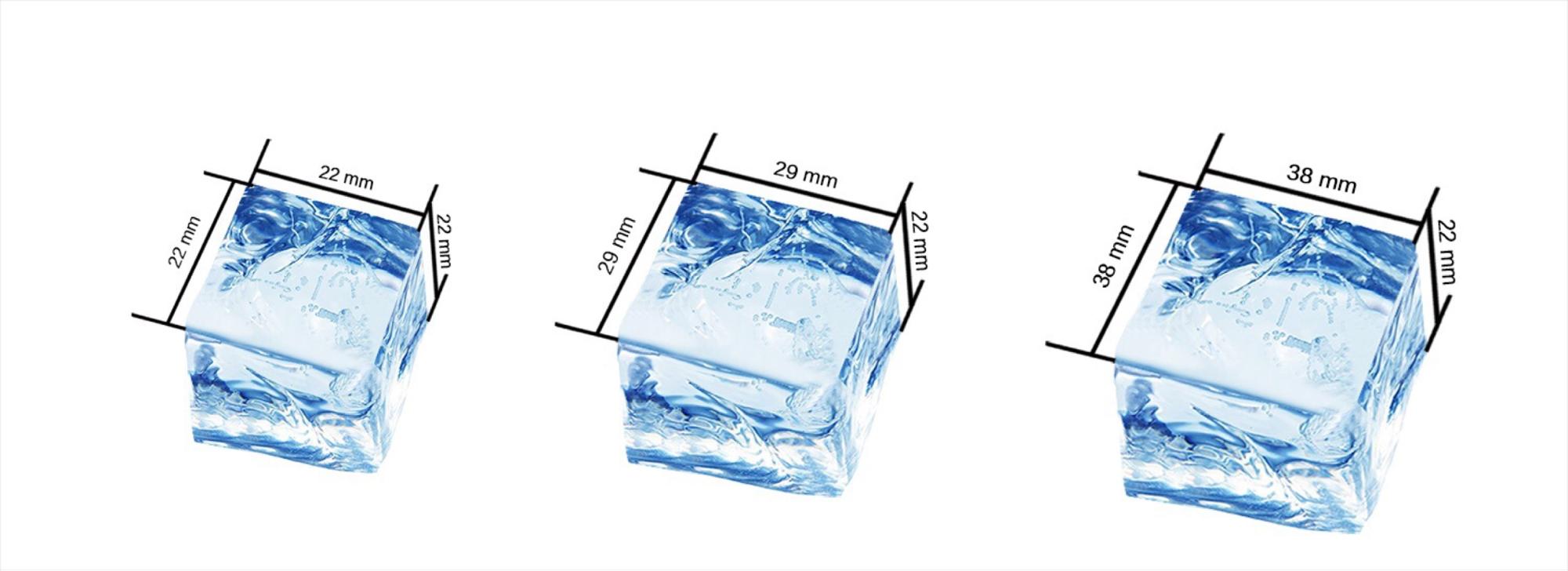 250kg Ice Storage Capacity Commercial Cube Ice Machine for Restaurant Bar Home Cooling