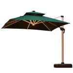 Aluminum Pole Customized Color Garden Cantilever Umbrella for Customized Outdoor