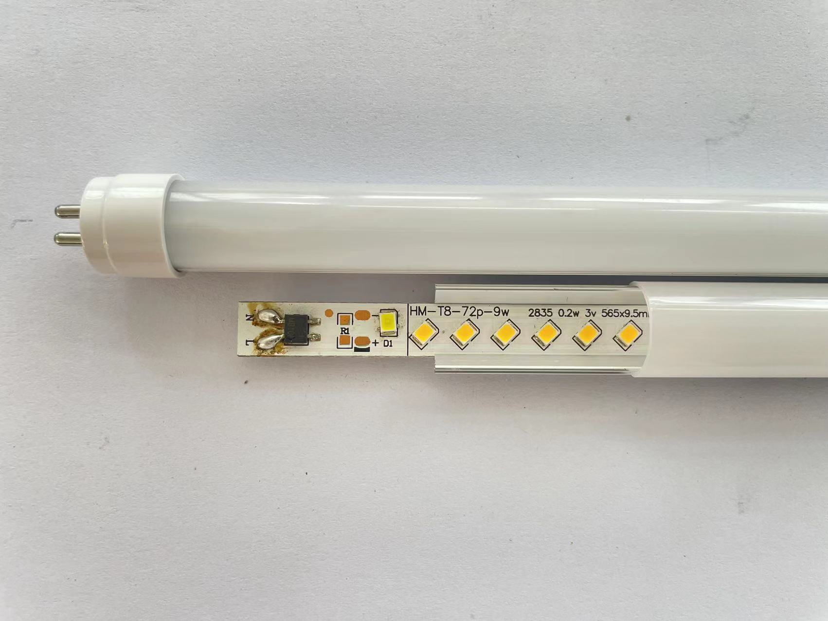 T5 T8 Tube Batten Replacement Bulls Lamp Fixture Housing Fitting for made of PC Aluminum